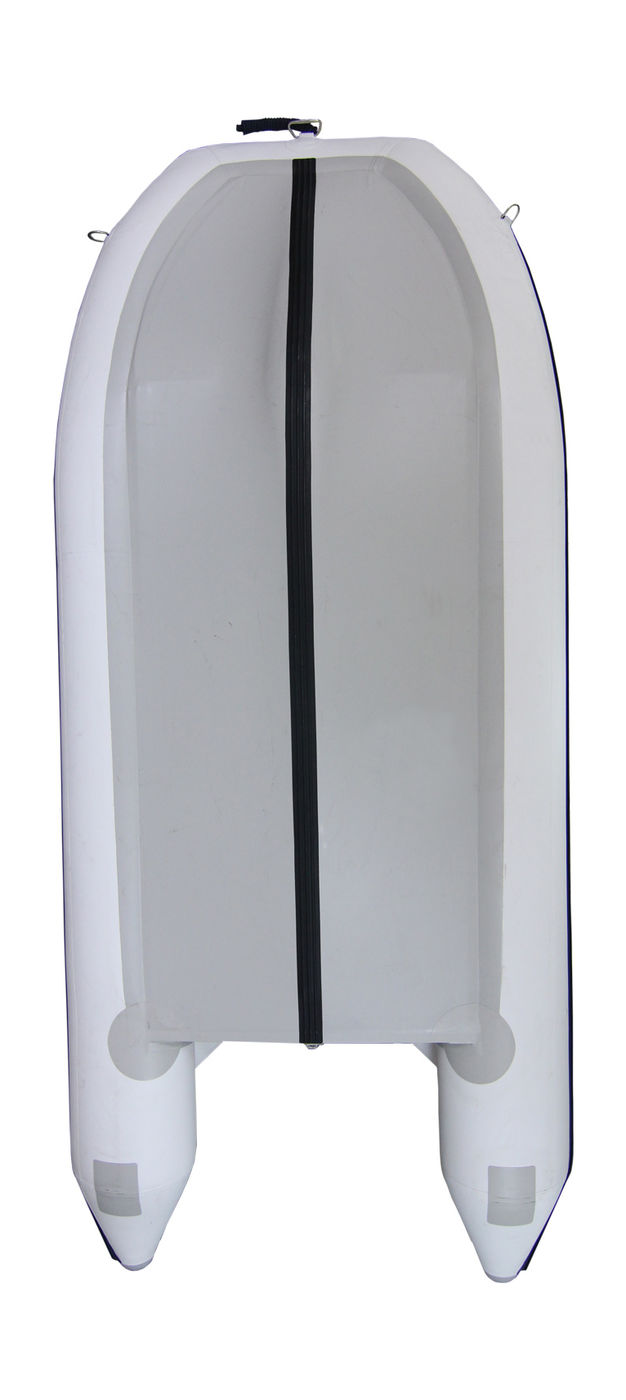 лодка надувная ПВХ Suzumar DS390AL, белая, пол алюминиевый