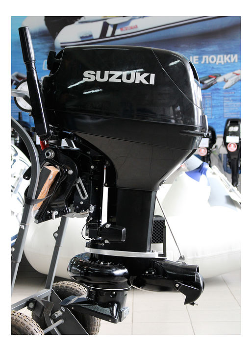 мотор лодочный Suzuki DT40WS JET с водомётной насадкой