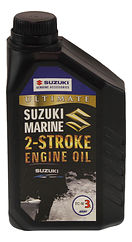 Масло Suzuki Marine Ultimate 2т. TC-W3, 1 л минеральное